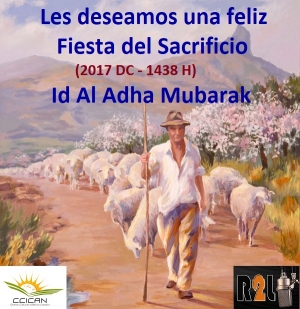 Feliz Fiesta del Sacrificio 2017 - Id Al Adha Mubarak 1438