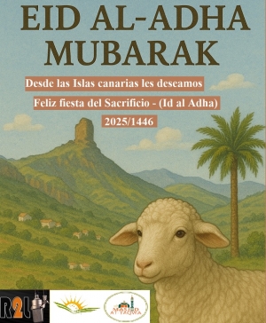 Feliz Fiesta del Sacrificio 2025 (Id Al Adha Mobarak 1446) 